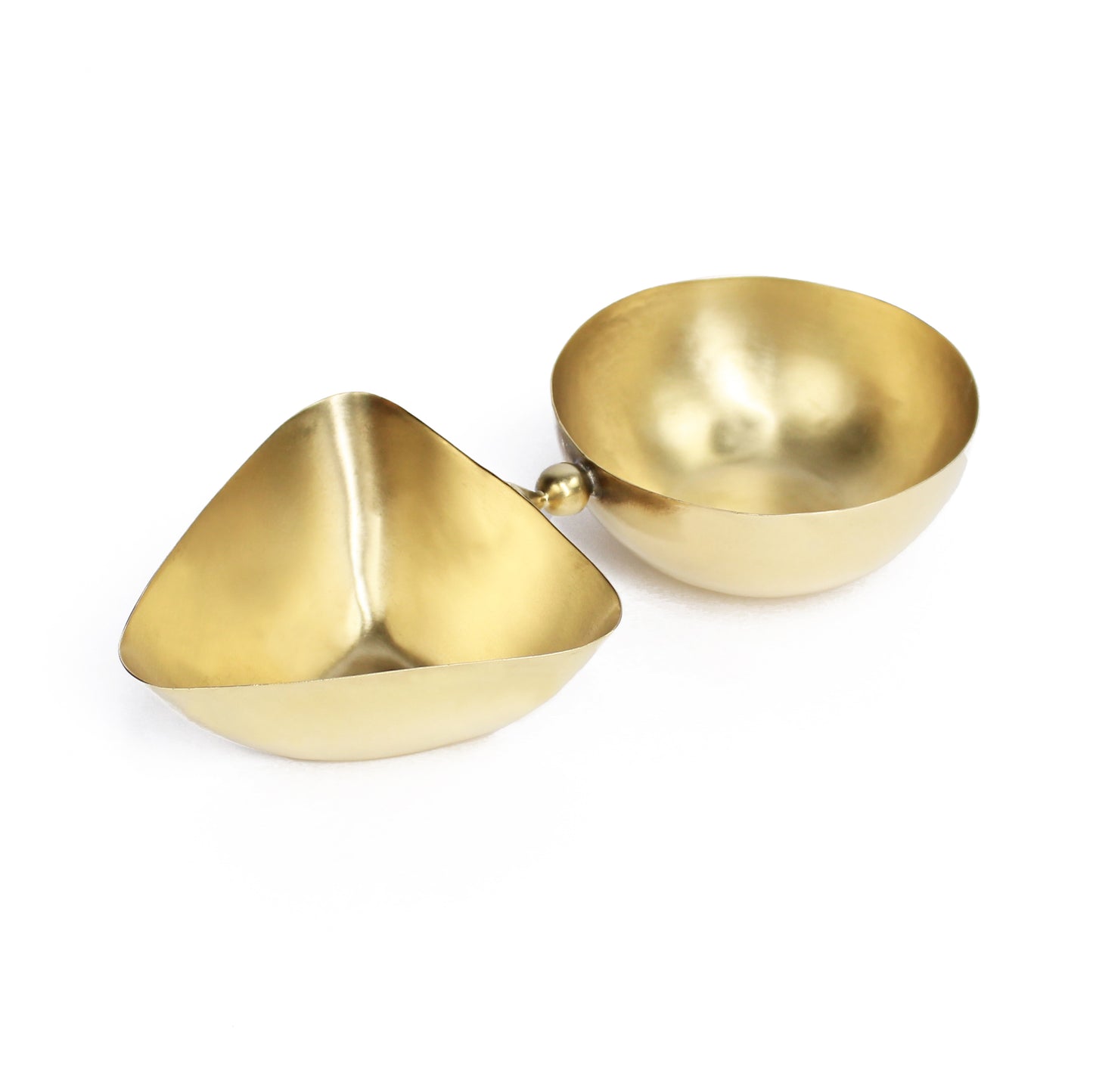 Round & Triangle Twin Bowl - Bobble Head