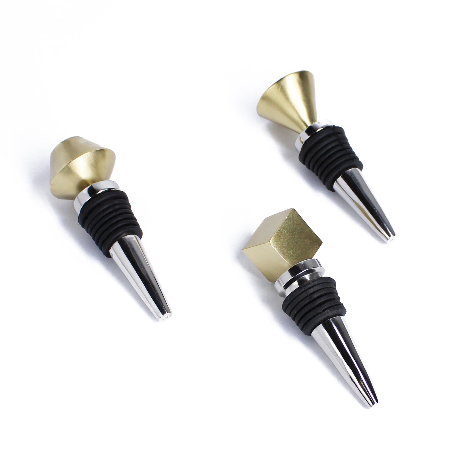 Square Bottle Stopper - Bobble Head