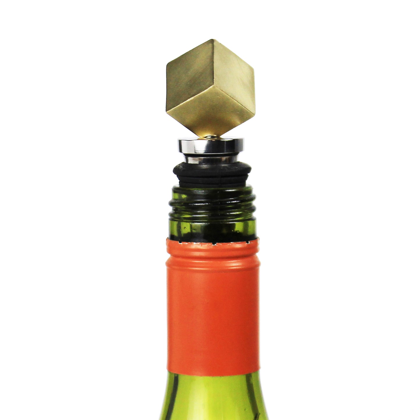 Square Bottle Stopper - Bobble Head