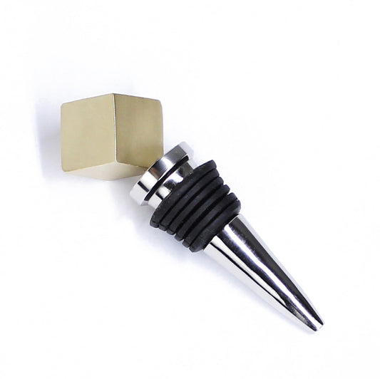 Square Bottle Stopper - Bobble Head