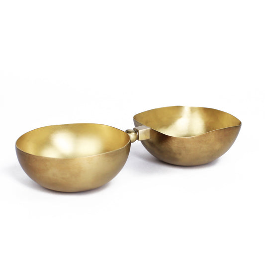 Square & Round Twin Bowl - Bobble Head