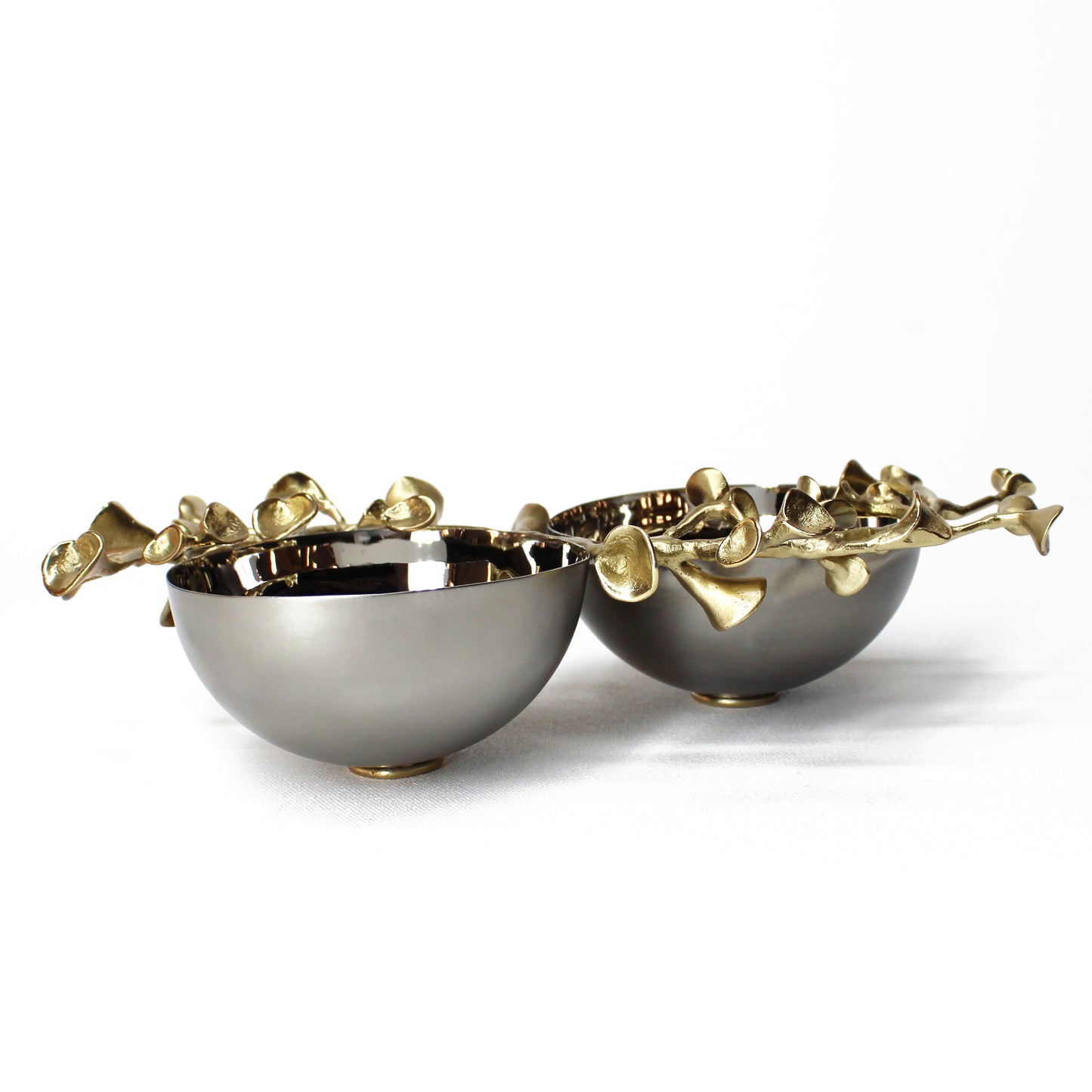 Trumpet Flower - Twin Bowl